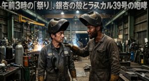 投稿についてもっと詳しく エッセイ第13話：[組織]：溶接の火花と、午後4時のバベル