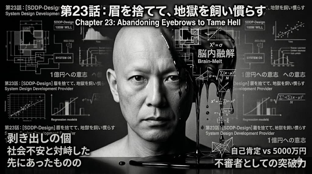 投稿についてもっと詳しく 第23話：[SDDP-Design]眉を捨てて、地獄を飼い慣らす――『剥き出しの個』が社会不安と対峙した先にあったもの